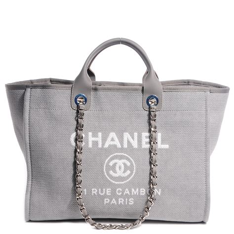 chanel canvas deauville bag|chanel deauville large tote bag.